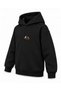 Huntr X Son Nota Printed Black Kids' Hooded Sweatshirt - 3