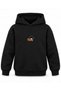 Dragon Ball Training Printed Black Kids' Hooded Sweatshirt - 2