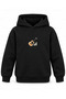 Manifest Sound Ladder Printed Black Children's Hooded Sweatshirt - 2