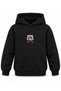Gabby's Dollhouse Tunnel Curiosity Printed Black Children's Hooded Sweatshirt - 2
