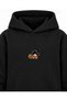 Dragon Ball Training Printed Black Kids' Hooded Sweatshirt - 4