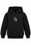 Manifest Step Map Printed Black Children's Hooded Sweatshirt - 2