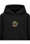 One Piece Usopp Denge Mobilesi Printed Black Children's Hooded Sweatshirt - 4