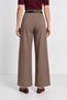 Double Belted Woven Palazzo Trousers Lby0081 Vi̇zon - 5