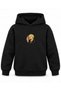 One Piece Bread Slice Printed Black Kids' Hooded Sweatshirt - 2