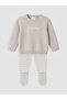 Printed Baby Boy Knitwear Set - 2