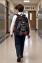 Bat Themed Hero Primary School School Bag Children's Student Backpack Daily Use 38 X 27 X 16 - 2