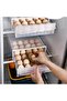 Ckjx Cvb Single Layer Egg Collection Basket Transparent Anti-Collision Egg Storage Rack with Cover and Drawer - 6