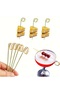 50 Pack Bamboo Ring Toothpicks 15cm Party Presentation, Cocktail, Sofa Set - 4