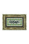 Name: Engravable Edge Pattern / Image Printed Natural Stone Table 20X30 Dkd-9 - 2