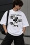 Jujutsu Kaisen Toji Fushiguro Printed Unisex Oversize White T-Shirt – Anime Manga Design