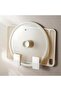 RIZGHWOY Pot Pan Lid Holder, No Drill Wall Mount Organizer for Kitchen