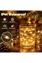 4 Pack Fairy Lights Battery Operated with Remote, 16.4FT 50 LED Twinkle String Lights with Timer, Si - 6
