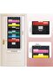 Black Hanging Wall File Organizer with 6 Pockets,2 Packs Wall Hanging File Folder Organizer,Over the - 2