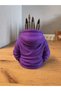 3D-Printed Hooded Sweatshirt Pencil Holder - Desktop Organizer - Purple BX - 2