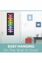Pocket Chart Organizer with 10 Pockets, Hanging Wall File Organizer, Wall Mounted Pocket C - 4