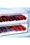 2 Pcs Clear Silverware organizer with lid, Plastic Flatware Storage Box, Kitchen Drawer Organizer tr - 6