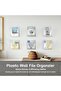 6 Pockets Wall File Holder Clear Acrylic Hanging File Organizer for Office and Home, Vertical - 7