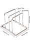 Cutting Board Rack, Chopping Board Organizer Holder for Kitchen - 5