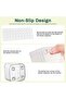 10 PCS Clear Plastic Drawer Organizers Set Storage Trays - 3