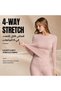 Thermal Underwear for Women Warm Base Layers Soft Long Johns Leggings Fleece Lined Sleepwear Top Bottom Pajama Set Winter Cold Weather Snow Slim Fit Shirts Lightweight Skiing Yoga Training - 4