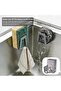 4 Pack Pot Lid Holders with Hook, Pot and Pan Hangers for Kitchen Inside Cabinet Wall Mount Rack Cab - 6