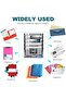 2 Pack Desk File Organizer 6-Tier Mesh Hanging Wall File Organizer Vertical Holder Rack for Off - 3