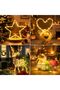 4 Pack Fairy Lights Battery Operated with Remote, 16.4FT 50 LED Twinkle String Lights with Timer, Si - 4