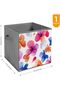 Surwin Foldable Storage Boxes, 3D Landscape Pattern Cabinet Organiser Wardrobe 1 Piece Storage Box w - 5