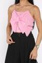 Women's Rope Strap Bow Blouse
