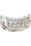 Bta Tt Crystal Glass Fruit Bowl, Modern Stylish Fruit Baskets for Kitchen Countertop, Tabletop, and Dining