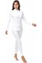 Women's Thermal Underwear Set Long Sleeve Top and Pants Base Layer for Cold Weather Ultra Soft Moisture Wicking 4 Way Stretch 3D Slim Fit Skin Friendly