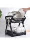 Instant Dry Sink Finisher Dish Drainer Foldable Dish Drying Rack Kitchen Dish Drainer Sink Drain Bas - 7