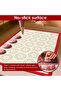 3 Pcs Silicone Macaroon Baking Mat Uniform Heating Cake Baking Mat Non Stick Macaroon Oven Pad Large - 2