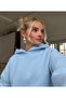 Basic Hooded Sweatshirt – Oversize Model - 2