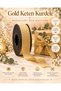 Gold Linen Ribbon 2.5 cm – 1 Roll 20 Meters – Decorative Bow, Gift Wrapping, Decoration, and Textile Accessory Ribbon
