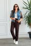 Hooded Denim Detailed Set - 5