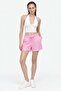 Muslin Fabric Lace-Up Comfortable Cut Shorts