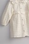 Muslin Fabric Baby Girl and Children's Dress 100% Cotton (Mint Polka Dots) - 2