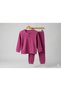 Baby&Child Unisex 100% Cotton Button Detailed 2-Piece Top and Bottom Set - 2