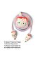hello kitty style charging Cable Protector Set, Anti-Break Cable Saver Case, Compatible for iPhone 25W charger - 2