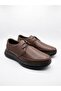 Men's Genuine Leather Lace-Up Anatomical Comfortable Soft Daily Comfort Shoes - 4