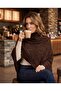 Openwork Geometric Patterned Shoulder Shawl, Knitwear Shawl, Cape Shawl, Poncho - 4