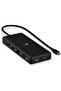 12 PORT USB-C HUB 8K 100W BLACK