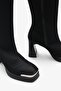 Calente Women's Heeled Boots - Black - 3