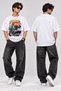 1980S Retro Car Printed Oversize T-Shirt Unisex Vintage Streetwear Large Front Print Tee Shirt