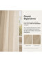 Linen Sheer Tulle Curtain Compatible with Curtain Rod and Rustic - Modern and Natural Style - 5