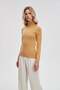 Women's High-Neck Basic Top - 2