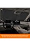Car Windshield Sun Shade with Storage Pouch, Reflective Auto Front Window Sunshade Blocks Heat & UV - 5