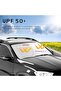 Car Windshield Sun Shade with Storage Pouch, Foldable Automotive Window Sunshade Reflective Screen V - 4